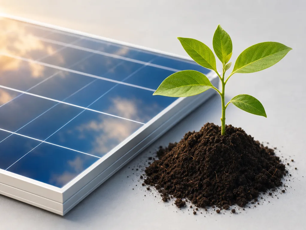 Solar array — long-term responsible industry