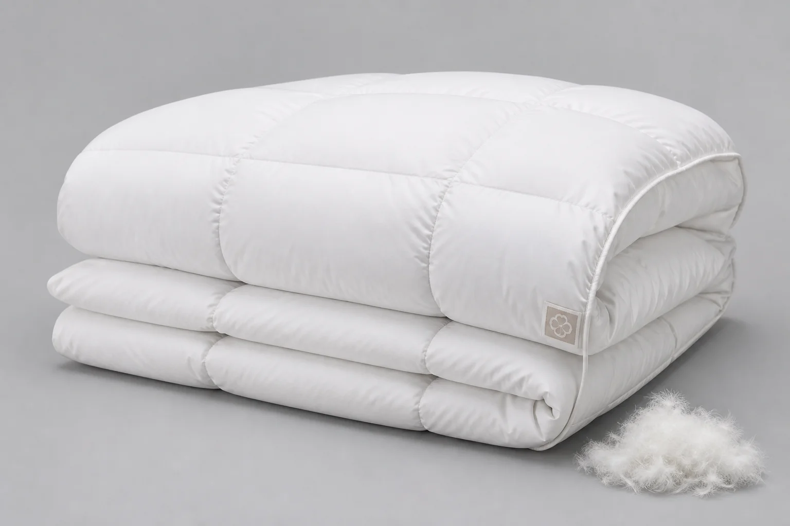 Luxury down duvet