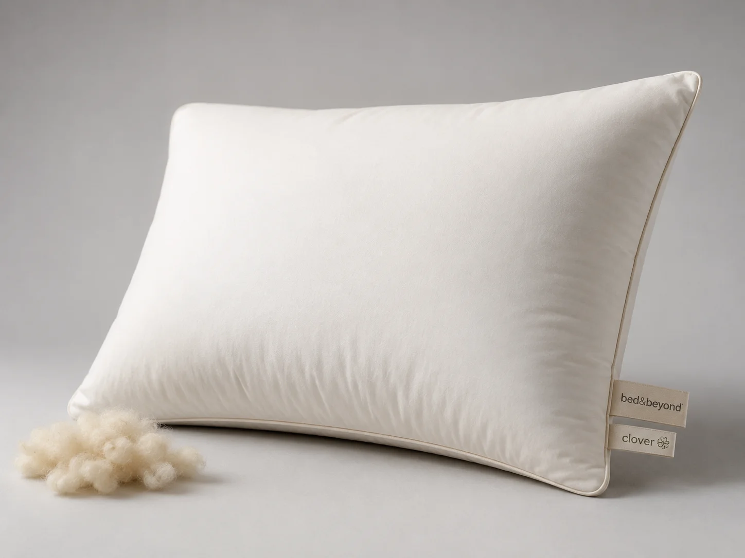 Wool pillow — natural fill programme