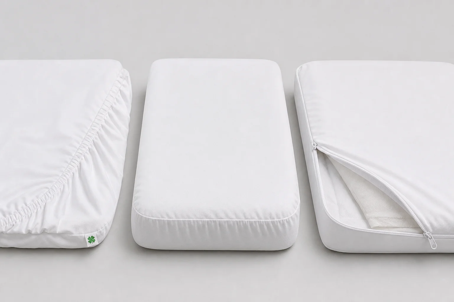 Mattress protector constructions