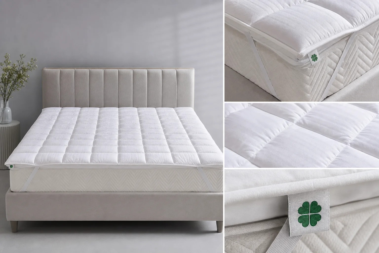 Mattress topper constructions