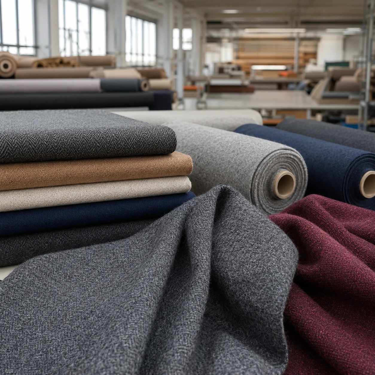 Woollen & Blended Fabrics